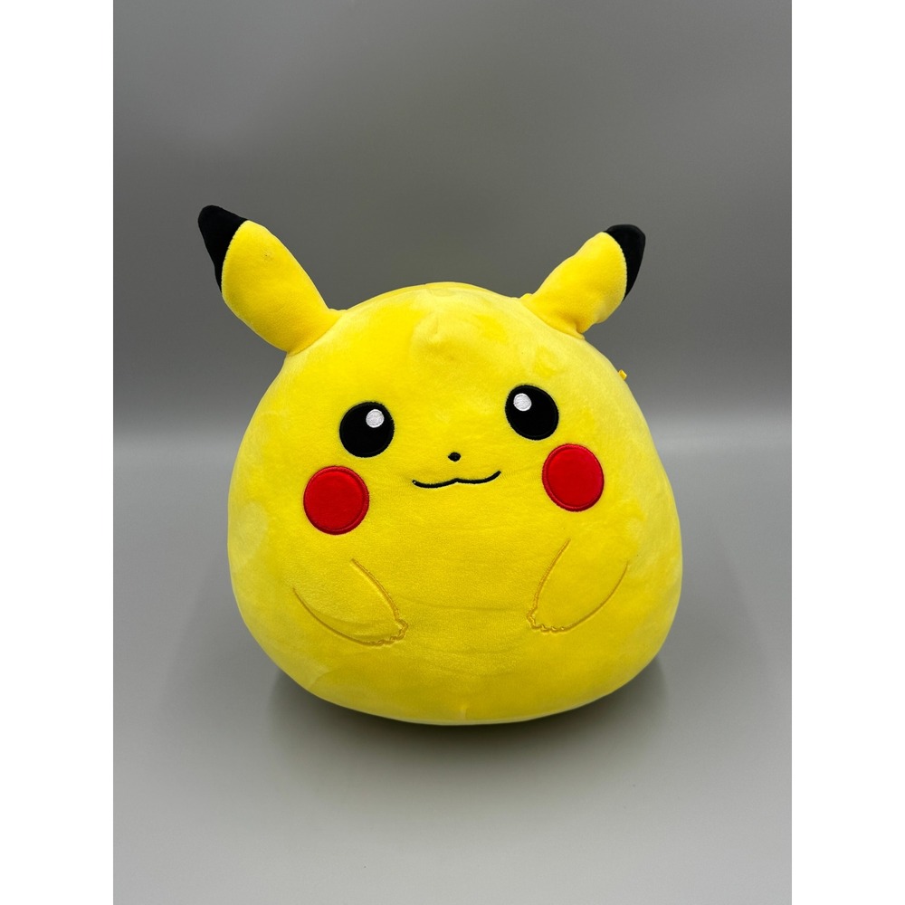 Squishmallows Pokemon Pikachu 10 Inch Plush Kellytoy Yellow Stuffed Animal